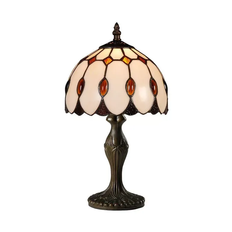 Prezent 227 Tiffany asztali lámpa, 1x40W E14 Gyors kiszállítás