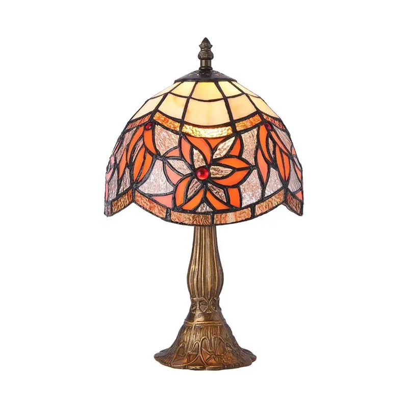 Prezent 233 Tiffany asztali lámpa, 1x40W E14 Gyors kiszállítás