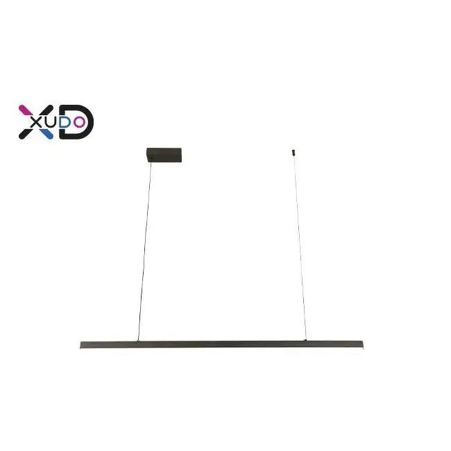 Biztonságos fizetés MasterLED XD XUDO 27W-os 120 cm-es fekete színű függesztett mennyezeti lámpa