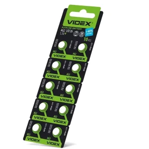 Videx AG2/LR726 25mAh alkáli gombelem (darabár min. rendelhető mennyiség 10 db) Akció