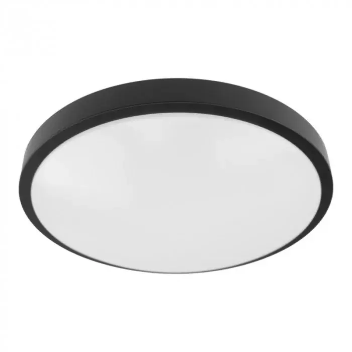 Ajánlat EcoLight ø310 mm kerek fekete színű kerek mennyezeti lámpa 2xE27-es foglalattal