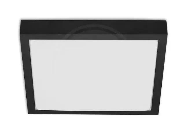 Kihagyhatatlan ajánlat MasterLED Solen 270x270 mm négyzet alakú fekete mennyezeti lámpa 2xE27 foglalattal