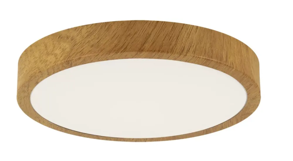 Strühm ATUT kör alakú 18W-os LED lámpa tölgy 280x280 mm IP44-es védettségű Gyors szállítás