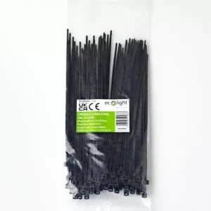 EcoLight Kábelkötegelő OK-25150B 2 5x150 mm fekete 100 db-os kiszerelés Olcsó