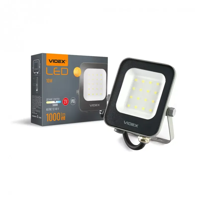 Akciós ár Videx F3e 10w 1000lm 5000K AC/DC 12-48 V LED reflektor