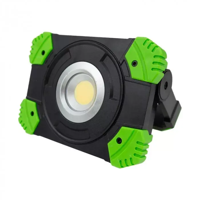Akció EcoLight LR-A10 10 W-os 5000K újratölthető akkumlátoros LED reflektor