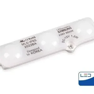 Árcsökkenés MasterLED 3 LED/db 12 V-os vízálló hideg fehér opál LED modul