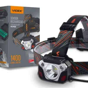 Videx LED Fejlámpa hidegfehér újratölthető akkumulátorral H056 Vásárlói kedvenc