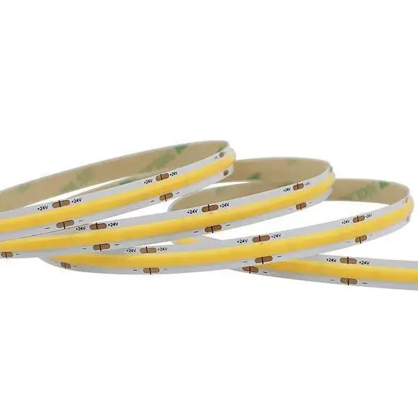 Kiárusítás Eurolamp COB LED szalag, 12W/m, 1200lm/m, 4000K, IP44, 5m/tekercs