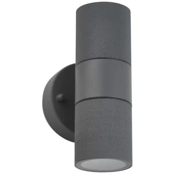 Eurolamp Arte Illumina fali lámpa 2xGU10, IP44, szürke Akciós ár