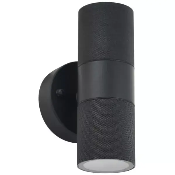Eurolamp Arte Illumina fali lámpa 2xGU10, IP44, fekete Árengedmény