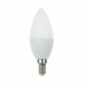 Outlet EcoLight E14-es foglalatú 10 W-os LED-es izzó meleg fehér gyertya
