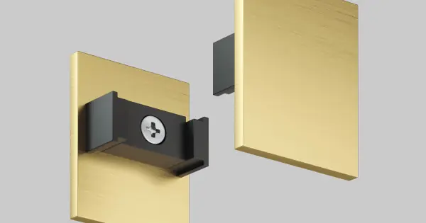 DENKIRS DENKIRS TR sárgaréz Shine mágneses sínes rendszerhez végzáró kupak (DEN-TR/EU-5735H-SB) IP20 Expressz kézbesítés