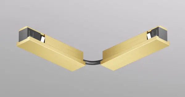 DENKIRS DENKIRS TR sárgaréz Shine mágneses sínes rendszerhez elektromos csatlakozó (DEN-TR/EU-5724-SB) IP20 Olcsó