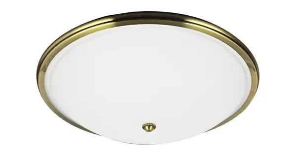 Prezent Viola fehér-sárgaréz mennyezeti lámpa (PRE-75353) E27 2 izzós IP20 Outlet