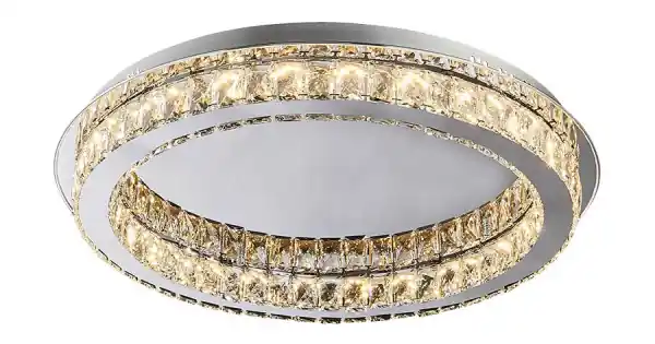 Luxera Movida króm-átlátszó kristály LED mennyezeti lámpa (LUX-62401) LED 1 izzós IP20 Bestseller