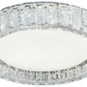 Ne maradj le Luxera Alluria króm-átlátszó kristály LED mennyezeti lámpa (LUX-62436) LED 1 izzós IP20