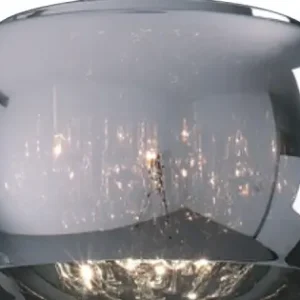 Luxera Sphera króm-átlátszó függesztett lámpa (LUX-46011) G9 5 izzós IP20 Outlet