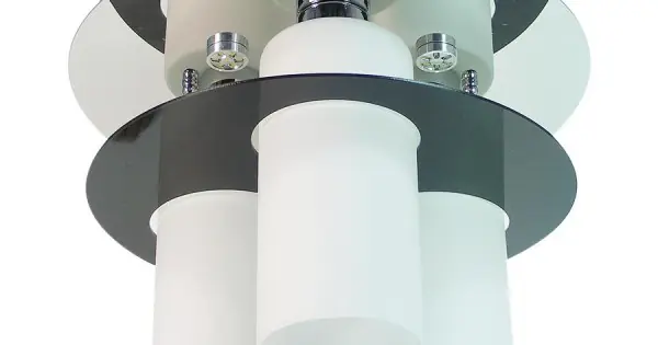 Azonnal elérhető Luxera Macao fehér mennyezeti lámpa (LUX-69044) E27 3 izzós IP20
