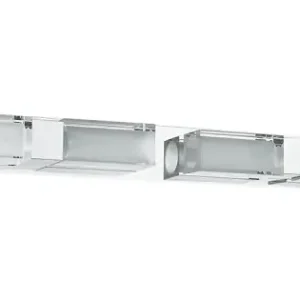 Szuper ajánlat Luxera Casius króm-fehér falikar (LUX-8032) G9 4 izzós IP20
