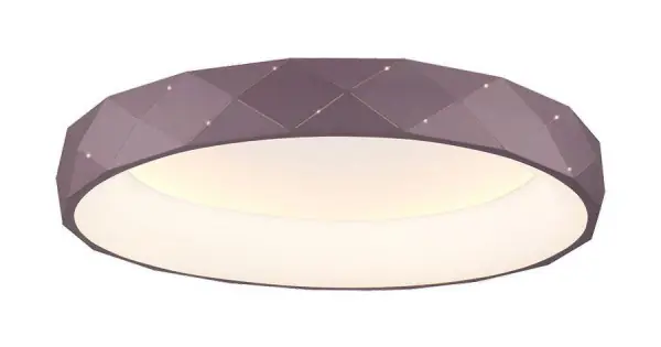 Outlet Luxera Canvas barna LED mennyezeti lámpa (LUX-18415) LED 1 izzós IP20
