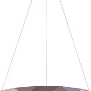 Korlátozott ajánlat Luxera Canvas barna LED függesztett lámpa (LUX-18416) LED 1 izzós IP20