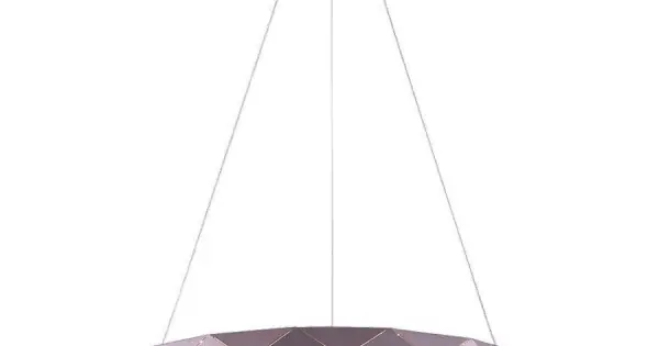 Korlátozott ajánlat Luxera Canvas barna LED függesztett lámpa (LUX-18416) LED 1 izzós IP20