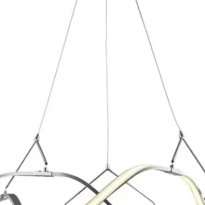 Kihagyhatatlan ajánlat Luxera Minuet króm LED függesztett lámpa (LUX-18104) LED 1 izzós IP20