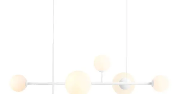 Bestseller Aldex Dione fehér függesztett lámpa (ALD-1092K_2) E14+E27 4 izzós IP20