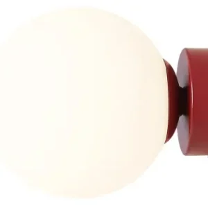Akció Aldex Ball lila-fehér fali lámpa (ALD-1076C15_S) E14 1 izzós IP20