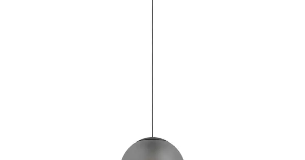 Ajánlat Eglo Arangona fekete-sötétszürke függesztett lámpa (EG-390212) E27 1 izzós IP20