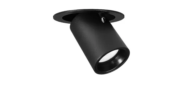 Viokef Gerer fekete LED mennyezetbe építhető spotlámpa (VIO-4304701) LED 1 izzós IP20 Outlet