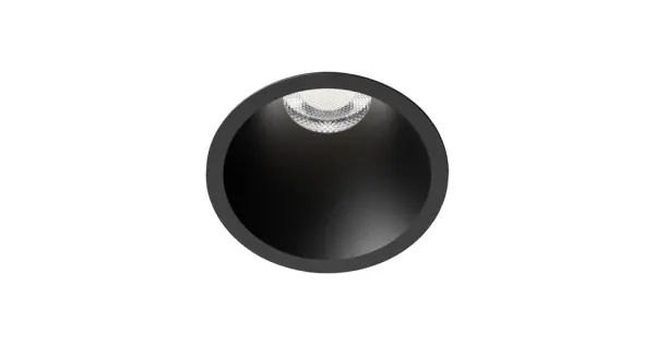 Viokef Dylan fekete LED mennyezetbe építhető lámpa (VIO-4311201) LED 1 izzós IP20 Nézd meg most