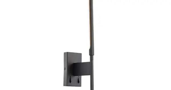 Viokef Nido fekete olvasólámpás LED falikar (VIO-4322900) LED 1 izzós IP20 Exkluzív ajánlat