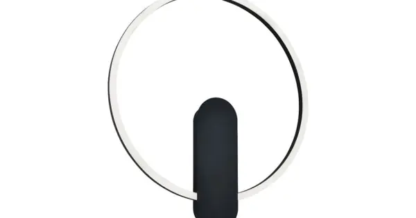 Viokef Zaklin fekete LED fali lámpa (VIO-4340500) LED 1 izzós IP20 Rendeld meg most