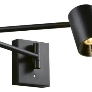 Viokef Melina fekete LED fali lámpa (VIO-4335300) LED 1 izzós IP20 Rendeld meg most
