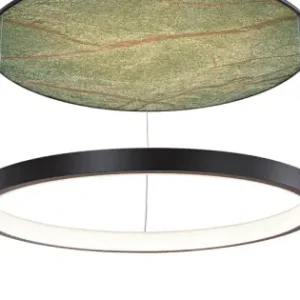 Árengedmény Viokef Marilia zöld LED mennyezeti lámpa (VIO-4320000) LED 1 izzós IP20