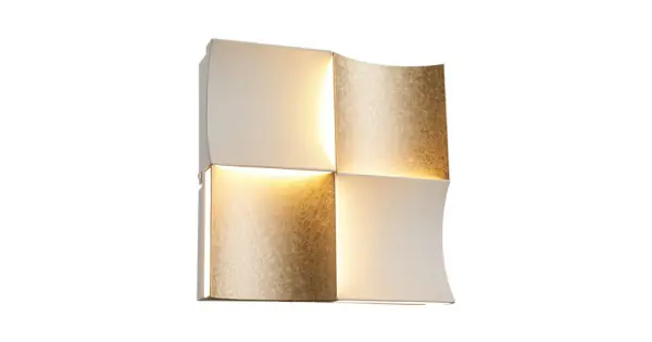 Kiárusítás Viokef Ariella arany-fehér LED fali lámpa (VIO-4342000) LED 1 izzós IP20