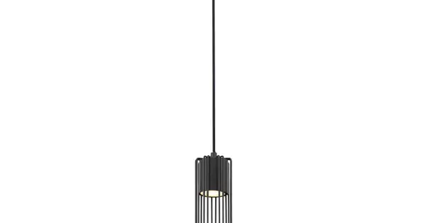 Viokef Misi fekete függesztett lámpa (VIO-4311300) GU10 1 izzós IP20 Prémium