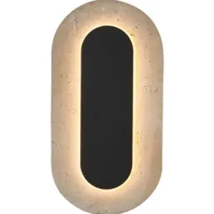Viokef Miranda fekete-bézs LED fali lámpa (VIO-4339900) LED 1 izzós IP20 Csak ma