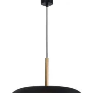 Viokef Nudo fekete-arany LED függesztett lámpa (VIO-4338800) LED 1 izzós IP20 Árcsökkenés