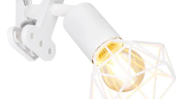 Rendeld meg most Globo Xara I fehér csiptetős spotlámpa (GLO-54802WK) E14 1 izzós IP20