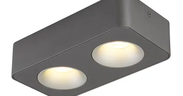 Globo Hangarau szürke LED fali spotlámpa (GLO-43100-2) LED 1 izzós IP20 Ajánlat