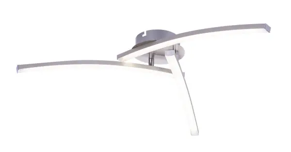 Globo Tansy nikkel-átlátszó LED mennyezeti lámpa (GLO-67098-18) LED 1 izzós IP20 Kedvezményes ár