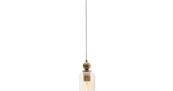 Bestseller Maxlight Campanila réz-borostyán függesztett lámpa (MAX-P0510) E27 1 izzós IP20