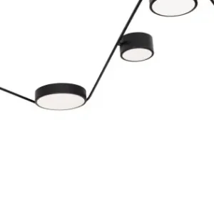 Csak ma Maxlight Zumaia fekete LED mennyezeti lámpa (MAX-C0249) LED 7 izzós IP20