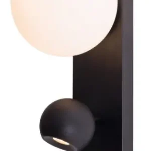 Biztonságos vásárlás Maxlight Atom fekete LED fali lámpa (MAX-W0351) LED 1 izzós IP20
