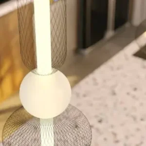 Biztonságos fizetés Maxlight Bora fekete-arany LED függesztett lámpa (MAX-P0591) LED 1 izzós IP20