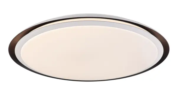 Vedd meg most Globo Xaver fehér-fekete színváltós okos LED mennyezeti lámpa (GLO-41359-40RGBSH) LED 1 izzós IP20