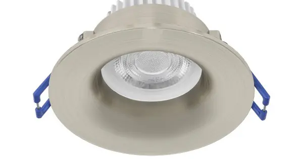 Akciós ár Eglo Salabate matt nikkel fürdőszobai LED mennyezetbe építhető lámpa (EG-902275) LED 1 izzós IP65